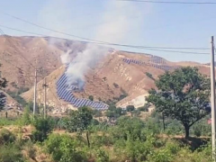 河北保定一山地電站起火 高溫來襲注意電站安全