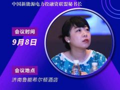 2020戶用大會丨彭澎 中國新能源電力投融資聯盟秘書長