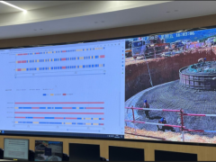 湖南省首臺風機基礎澆筑數字化施工應用順利開展