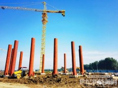 山東肥城國際首座300MW先進(jìn)壓縮空氣儲能示范電站蓄熱裝置開始安裝