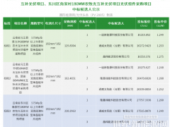 中標 | 國投512.59MW組件采購：一道、隆基、通威、晶科4企入圍！