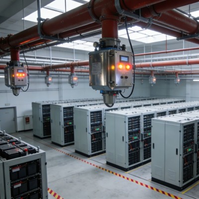 普思物聯網智能滅火系統：筑牢儲能智慧運維安全防線