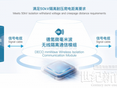 耐壓50kV、CMTI超400kV/μs：德氪微量產毫米波無線隔離芯片，瞄準AI算力供電